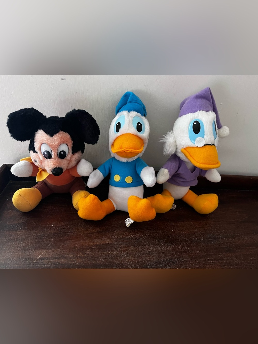 1983 Disney Mickeys Christmas Carol Plush